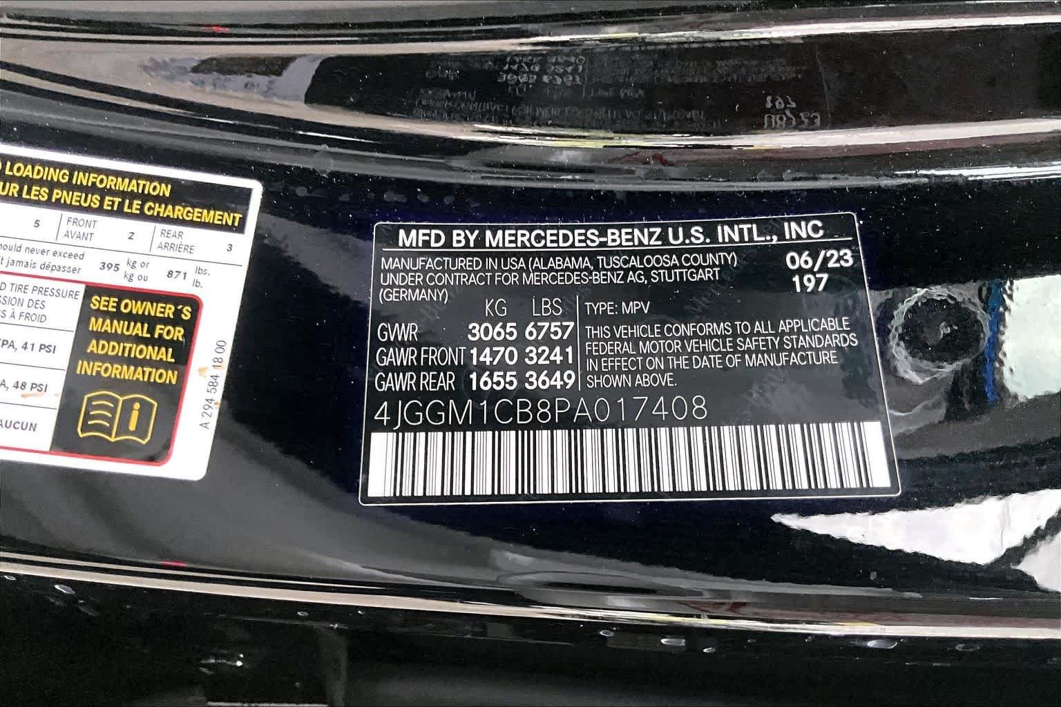 Used 2023 Obsidian Black Metallic Mercedes-Benz EQE 350 image 35