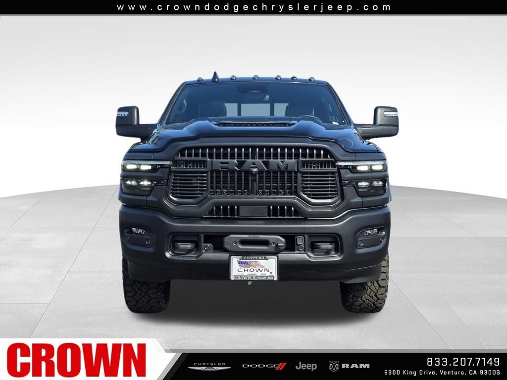 New 2026 Diamond Black Crystal Pearl-Coat Exterior Paint RAM Power Wagon image 2
