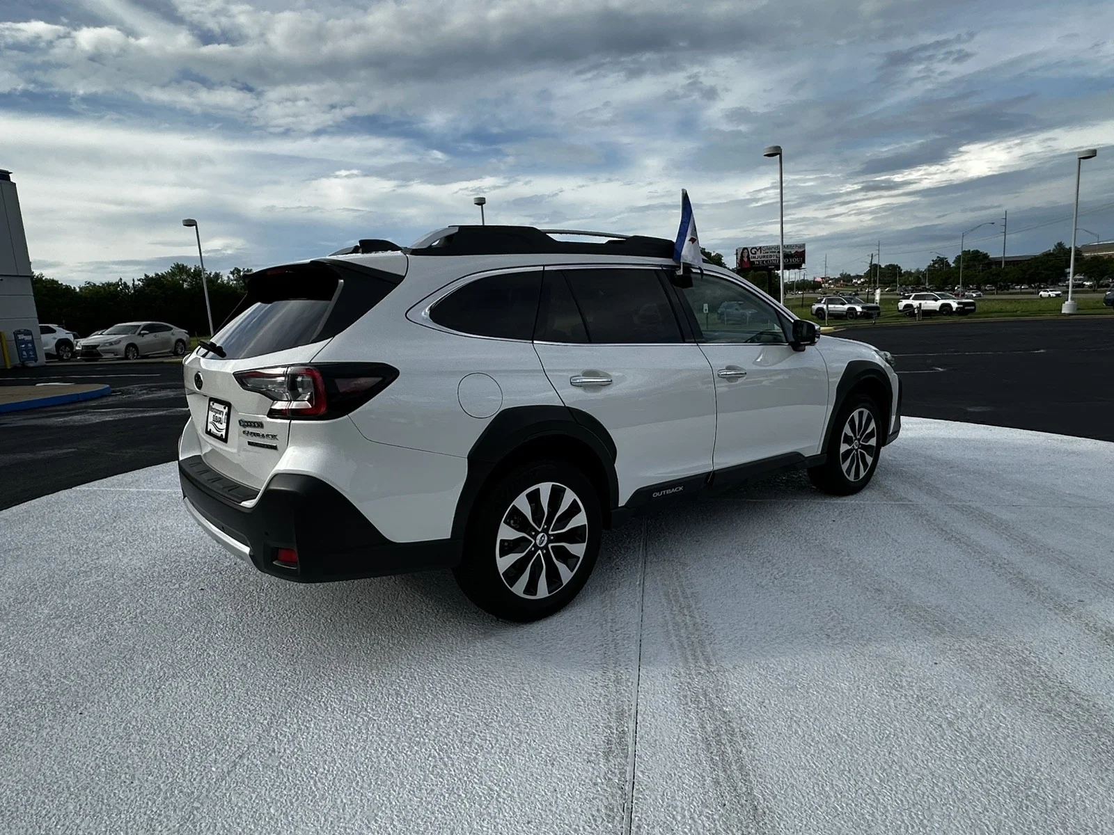 Certified Used 2024 WHITE Subaru Touring XT AWD image 7
