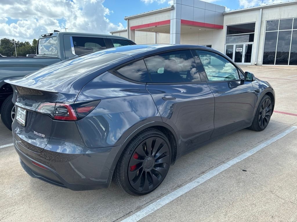 Used 2022 Tesla Model Y Performance with VIN 7SAYGDEF1NF512879 for sale in Temple, TX