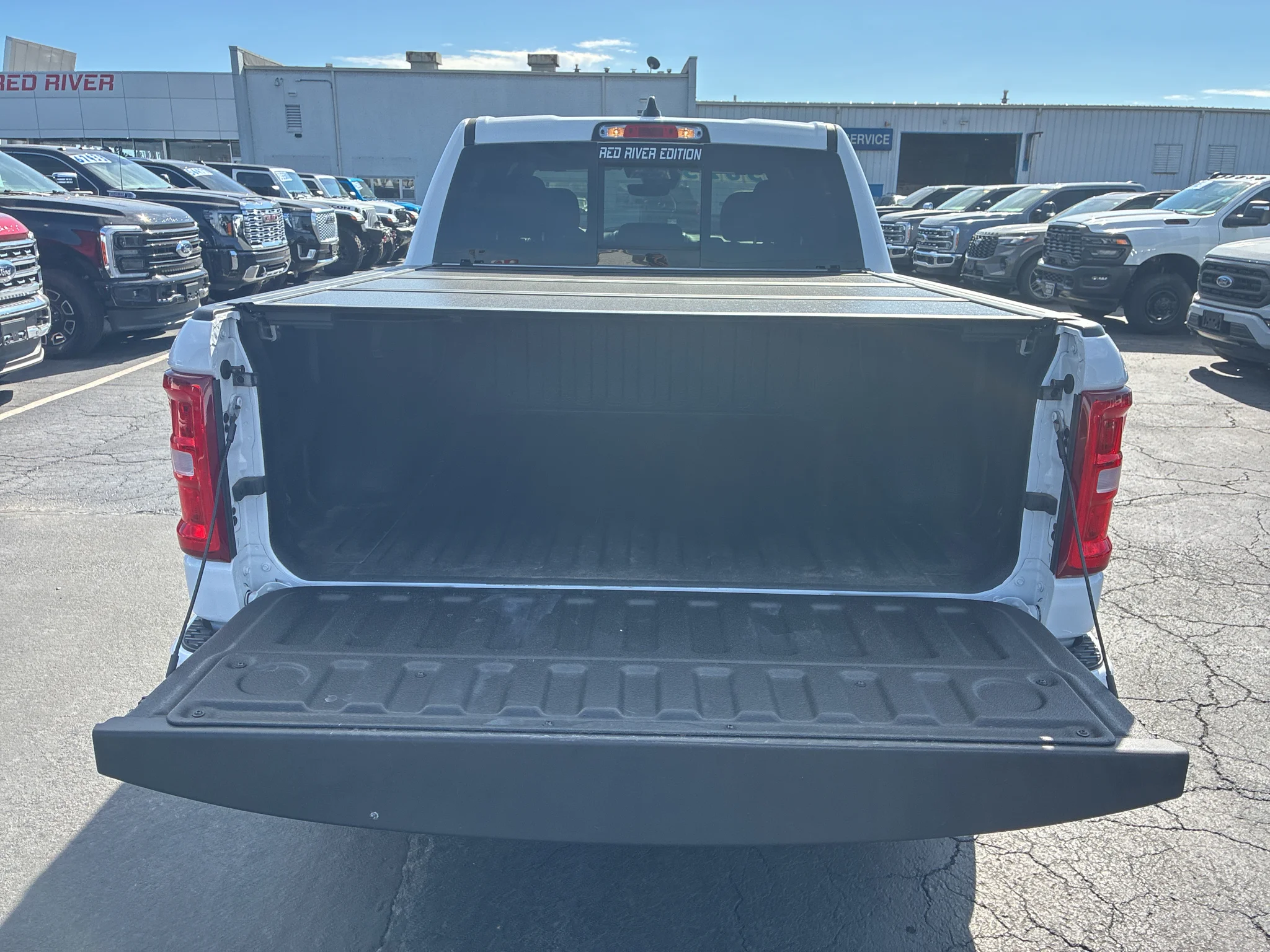 Used 2025 Bright White Clearcoat Ram Big Horn image 9