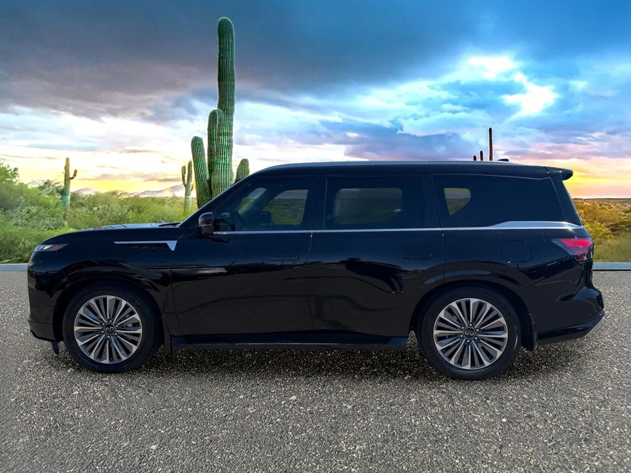 New 2027 BLACK OBSIDIAN INFINITI Luxe 4WD image 7