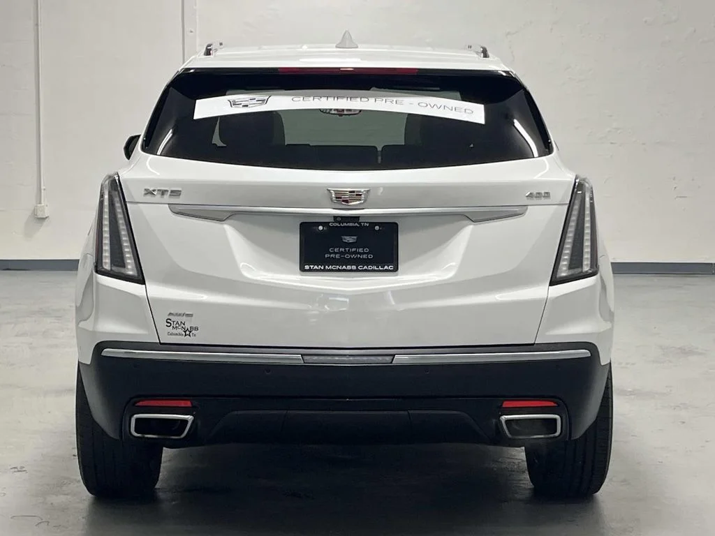 Used 2024 Crystal White Tricoat Cadillac Sport image 7