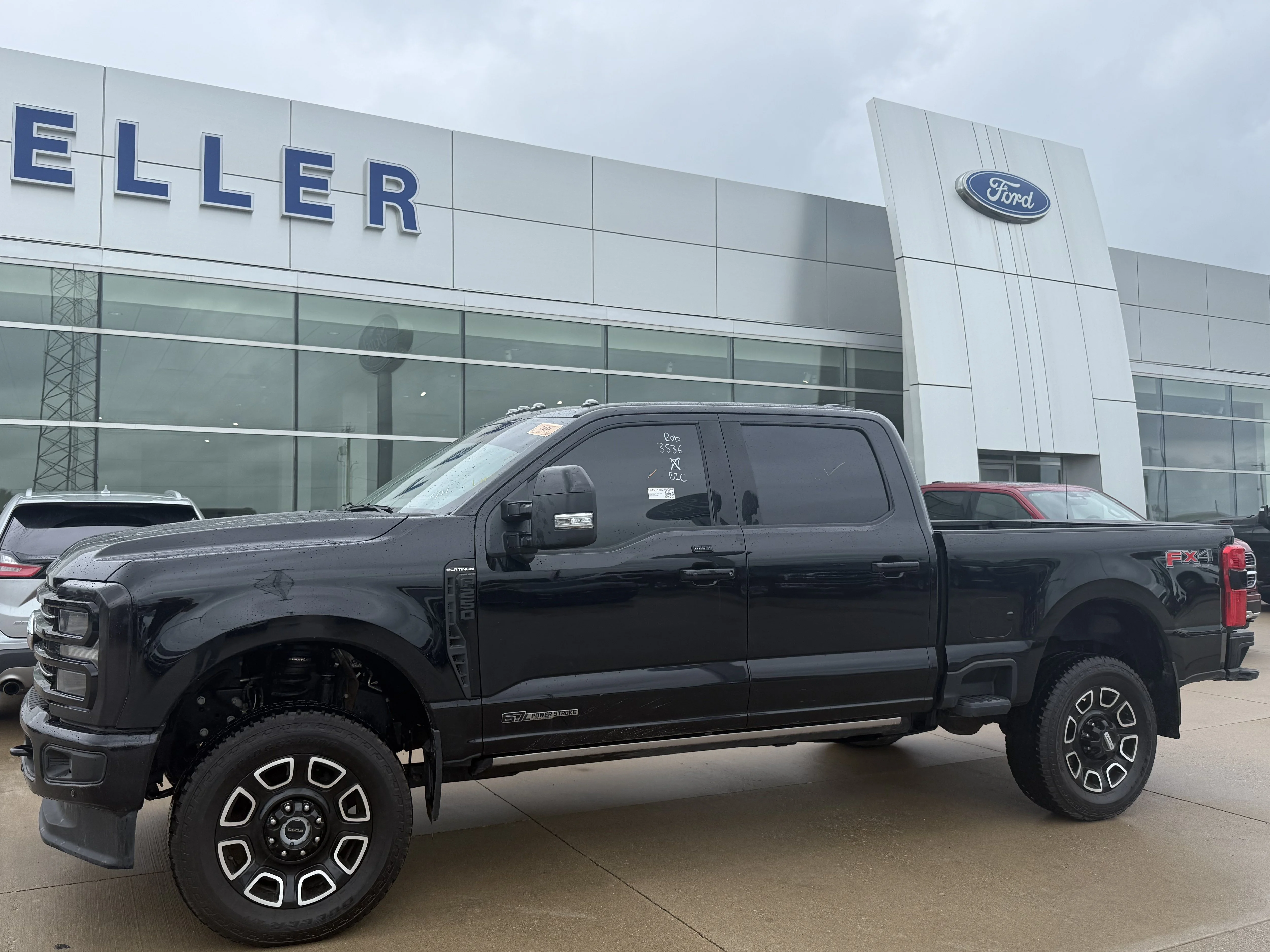 Used 2025 Agate Black Metallic Ford Platinum image 3
