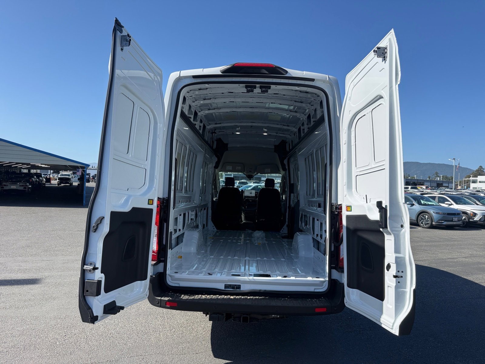 New 2026 Oxford White Ford Cargo Van image 16