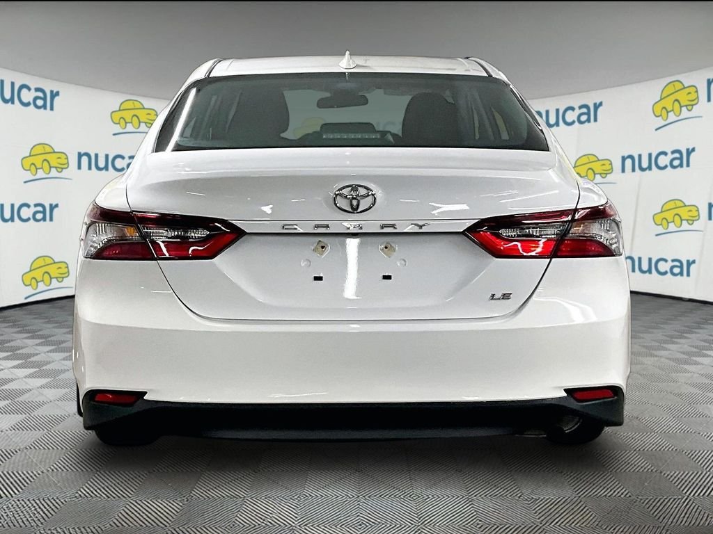Used 2023 White Toyota LE image 5