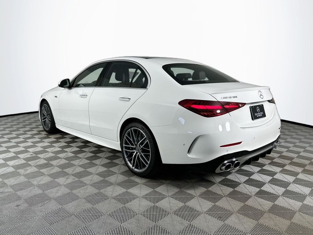 New 2026 Polar White Mercedes-Benz C 43 AMG® image 5