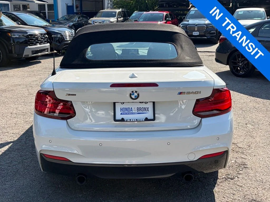 Used 2020 White Metallic BMW M240i xDrive image 12