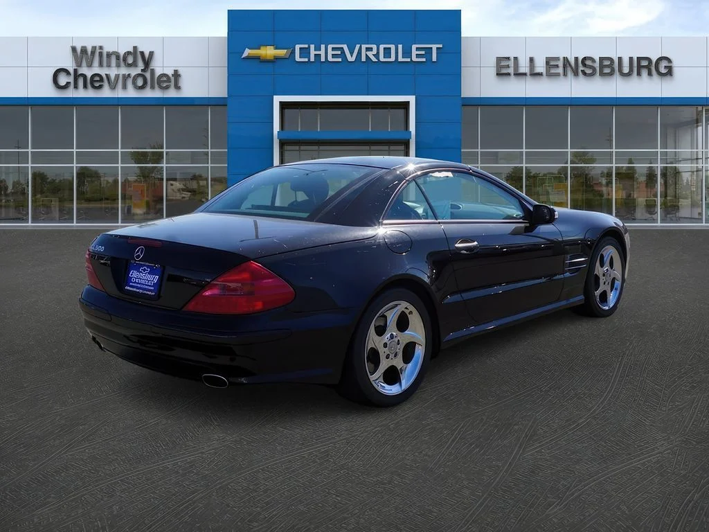 Used 2003 Black Mercedes-Benz SL500 image 7
