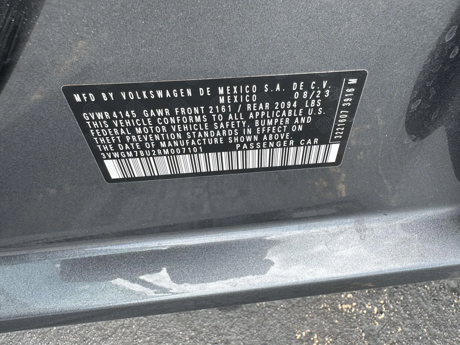 Certified Used 2024 Gray Volkswagen SEL image 16