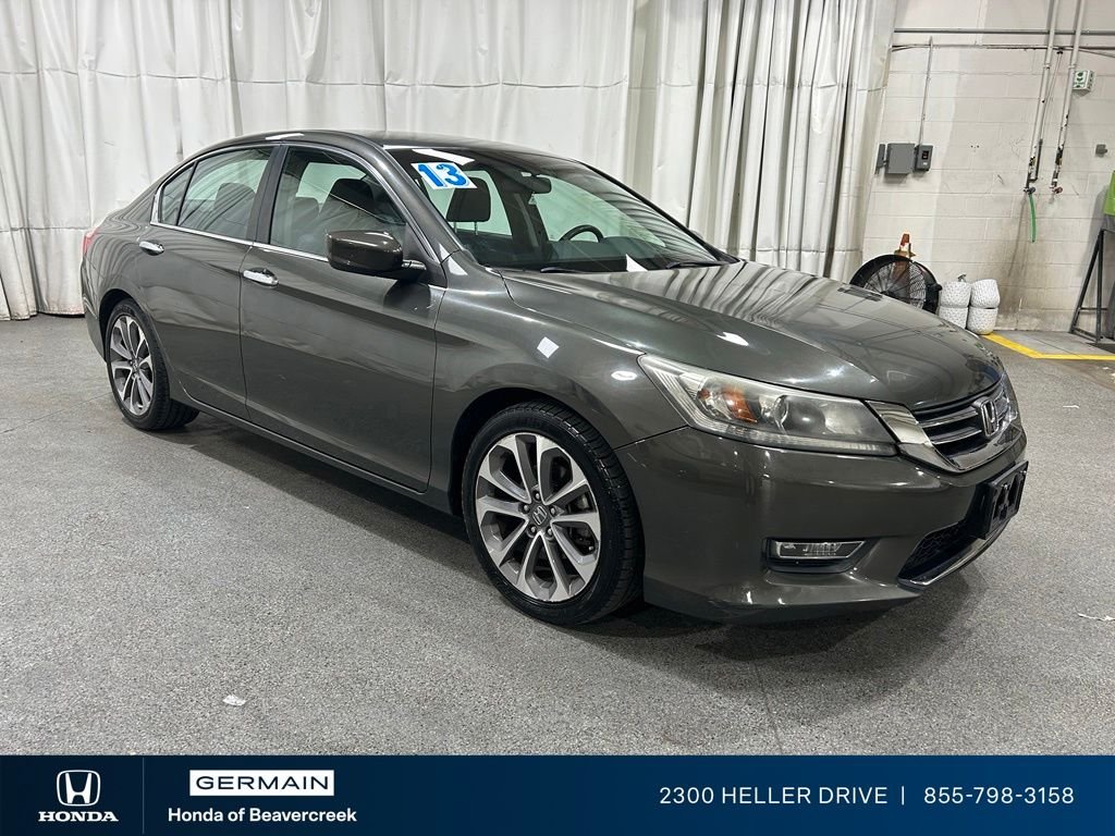 Used 2013 Honda Accord Sport with VIN 1HGCR2F5XDA117264 for sale in Beavercreek, OH