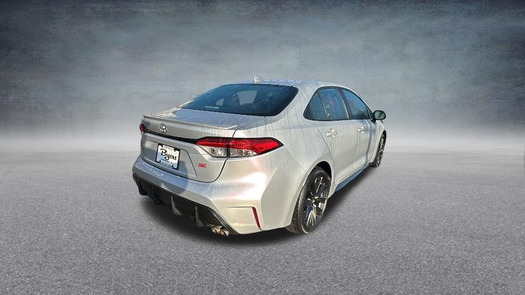 Used 2025 Classic Silver Metallic Toyota SE image 30