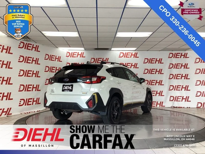 Used 2024 White Subaru Sport image 7