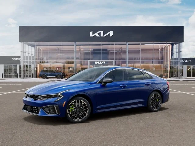 New 2027 Blue Kia GT image 3