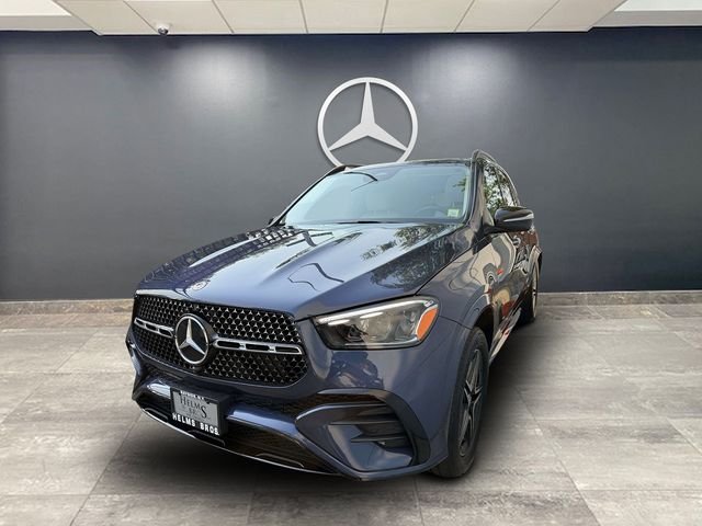 Certified Used 2025 Blue Mercedes-Benz GLE 450e image 2