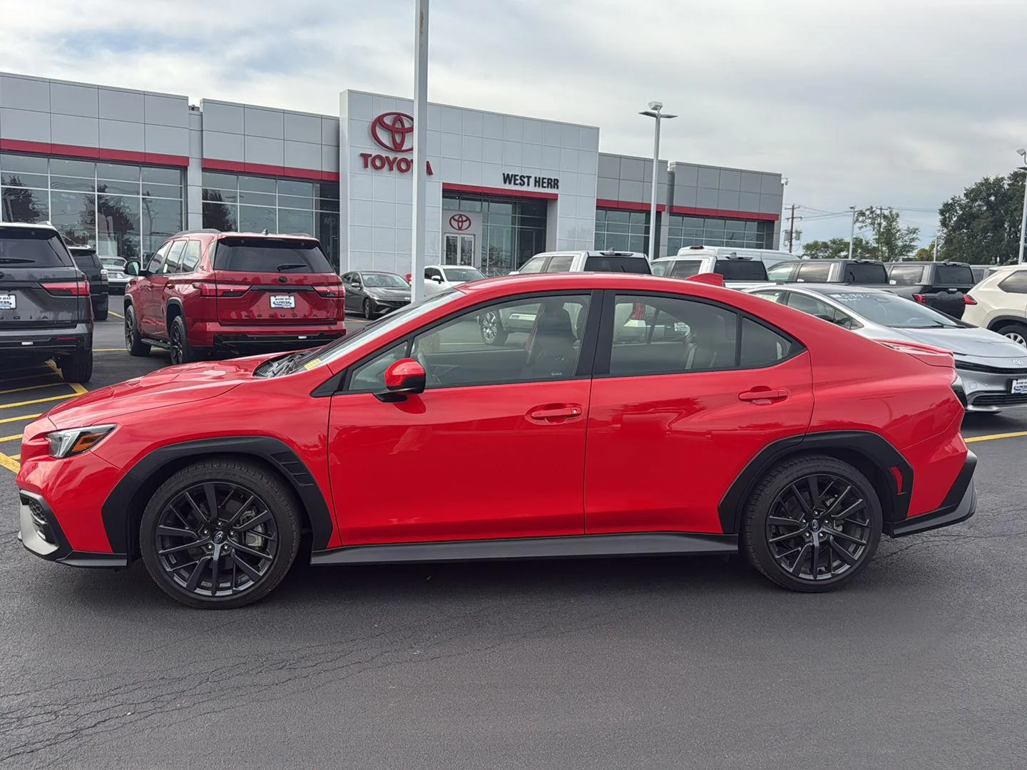 Used 2022 Ignition Red Subaru Premium image 6