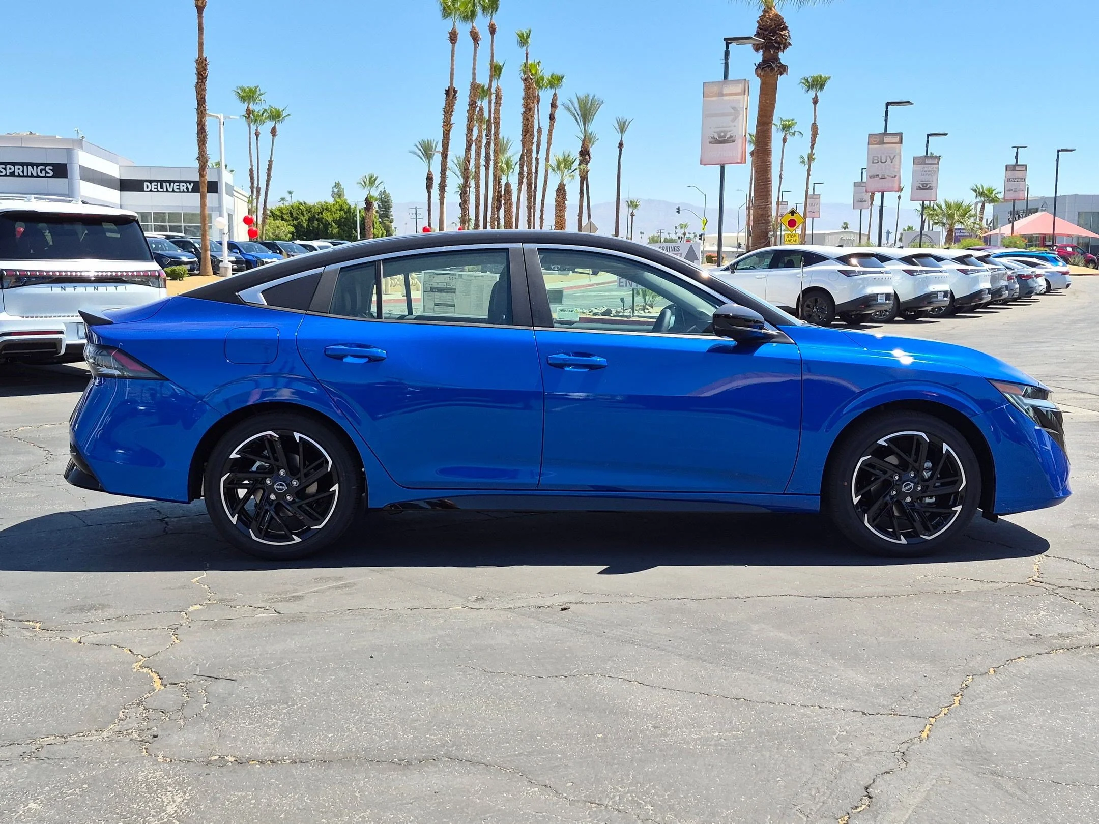 New 2026 Bluestone Pearl/Super Black Nissan SR image 5