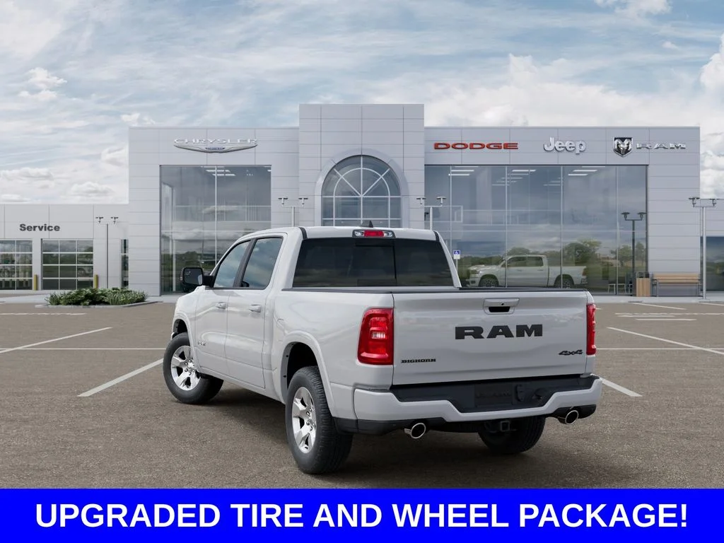 New 2026 Bright White Clearcoat RAM Big Horn/Lone Star image 3