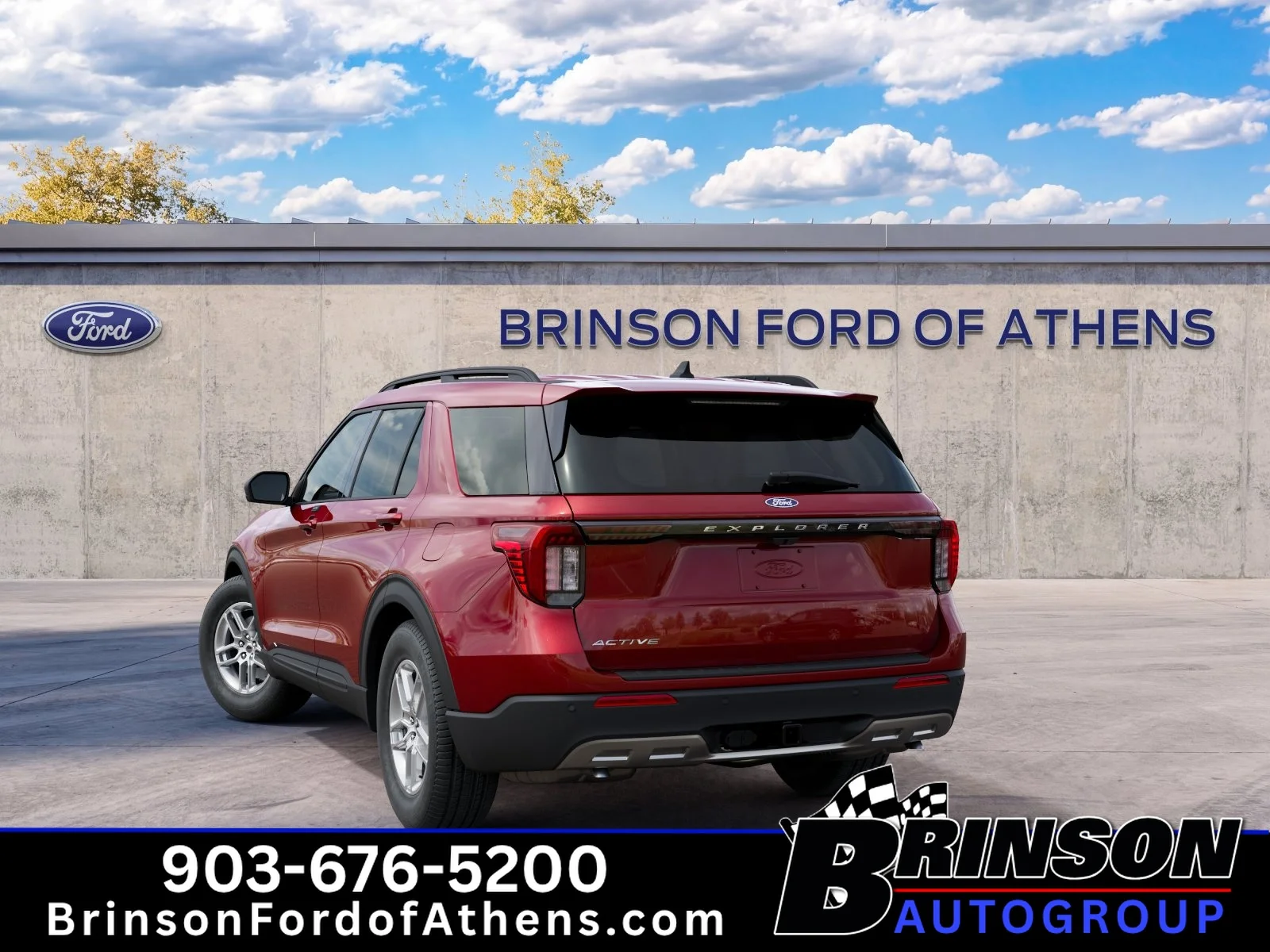 New 2027 Ruby Red Metallic Tinted Clearcoat Ford Active w/200A Pkg image 8