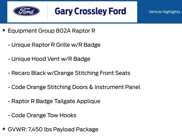 Used 2023 Oxford White Ford Raptor image 26