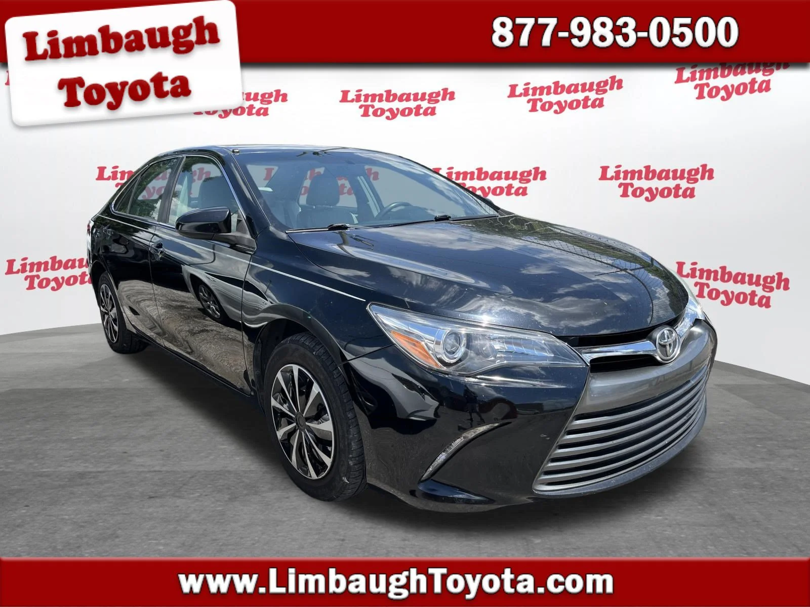 Used 2015 Black Toyota LE image 1