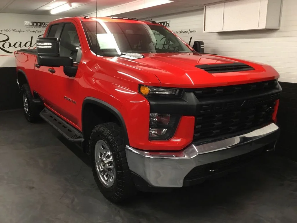 Used 2020 Red Chevrolet Work Truck image 2