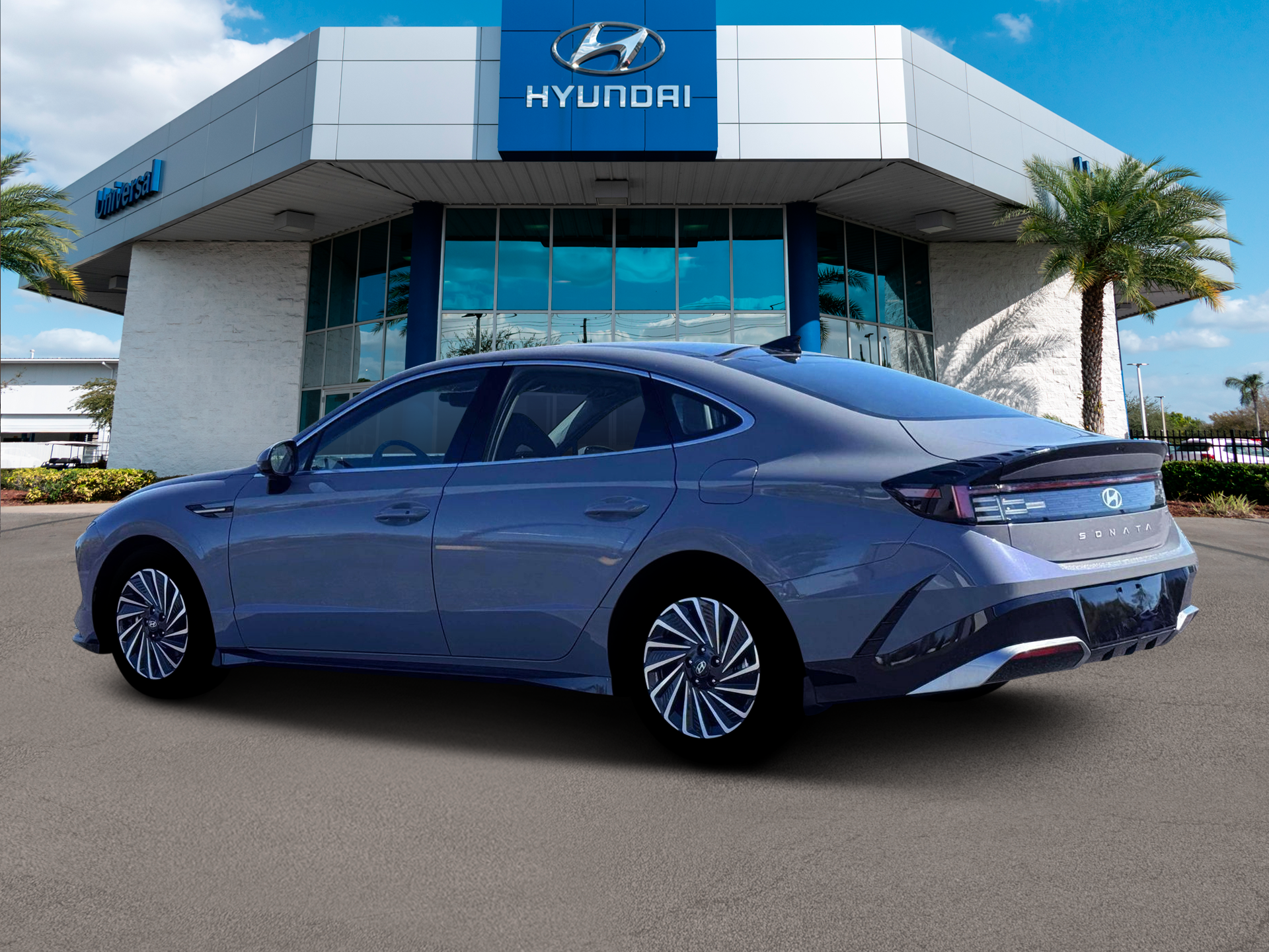 New 2026 Blue Hyundai SEL image 4
