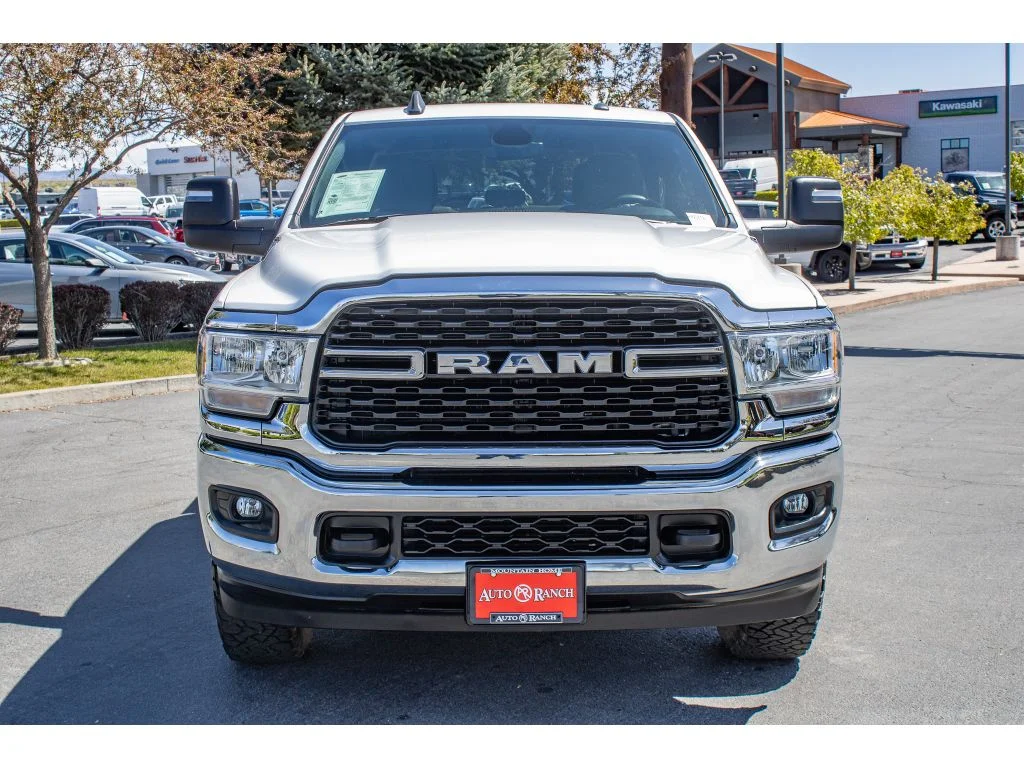 Used 2023 Bright White Clearcoat Ram Big Horn image 3
