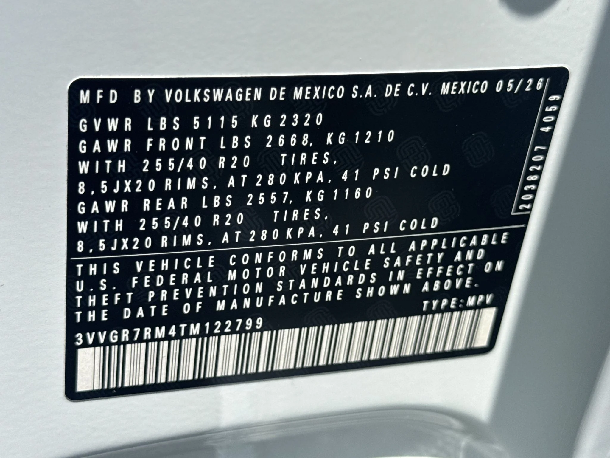 New 2026 Opal White Pearl Volkswagen SE R-Line Black image 34