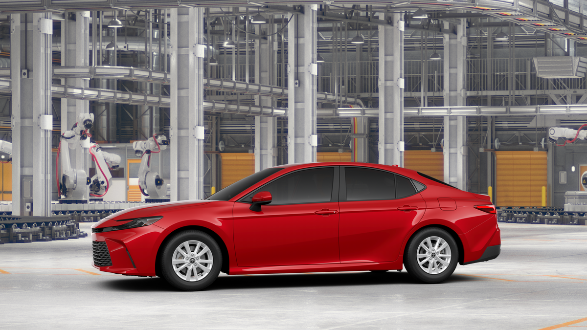 New 2026 Supersonic Red Toyota LE image 3