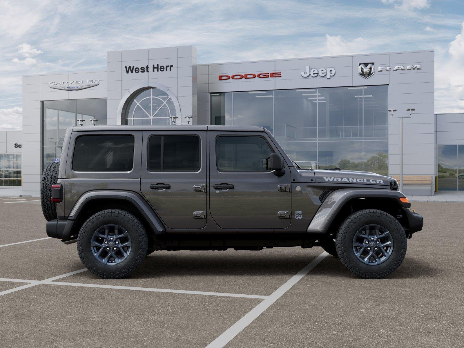 New 2026 Granite Crystal Metallic Clear-Coat Exterior Paint Jeep WRANGLER 4-DOOR 85TH ANNIVERSA image 21
