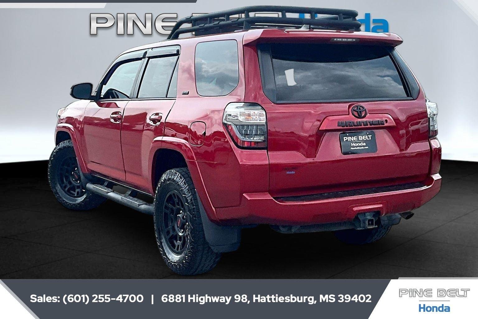 Used 2021 Barcelona Red Metallic Toyota SR5 image 2