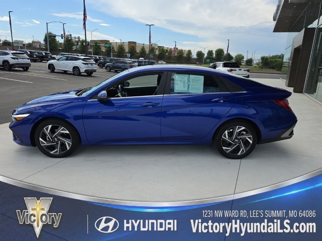 Used 2025 Hyundai Elantra Limited with VIN KMHLP4DG4SU909373 for sale in Kansas City