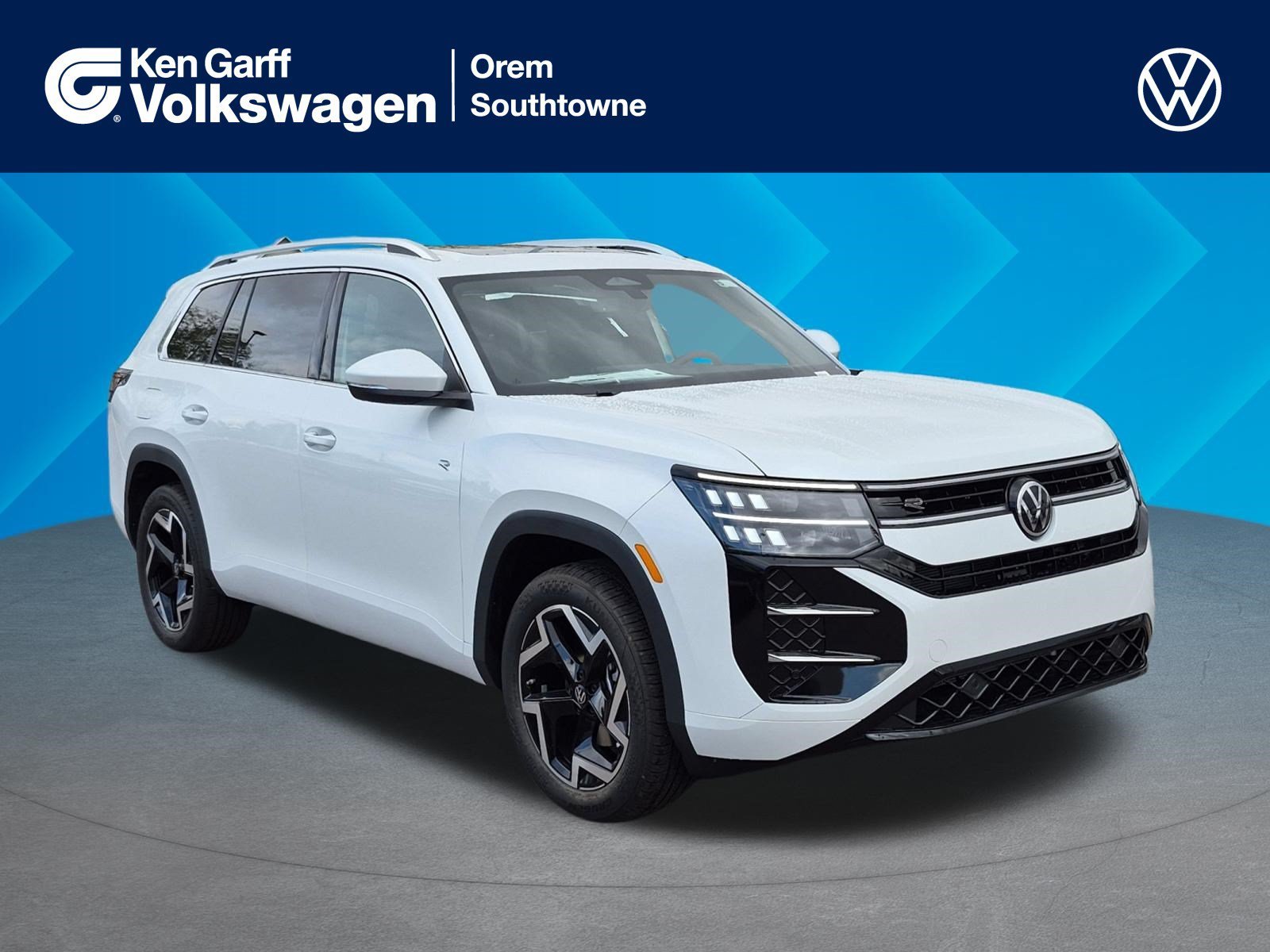New 2027 Opal White Pearl Volkswagen SEL R-Line image 1