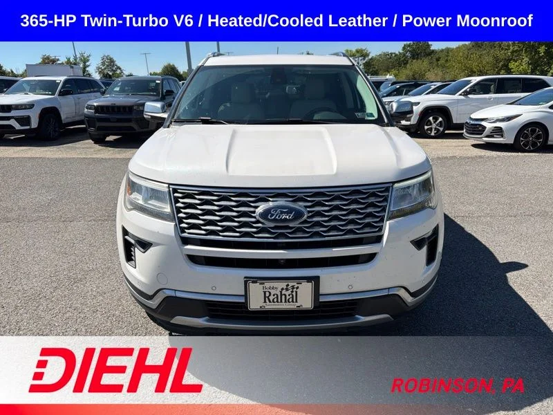 Used 2018 White Ford Platinum image 3