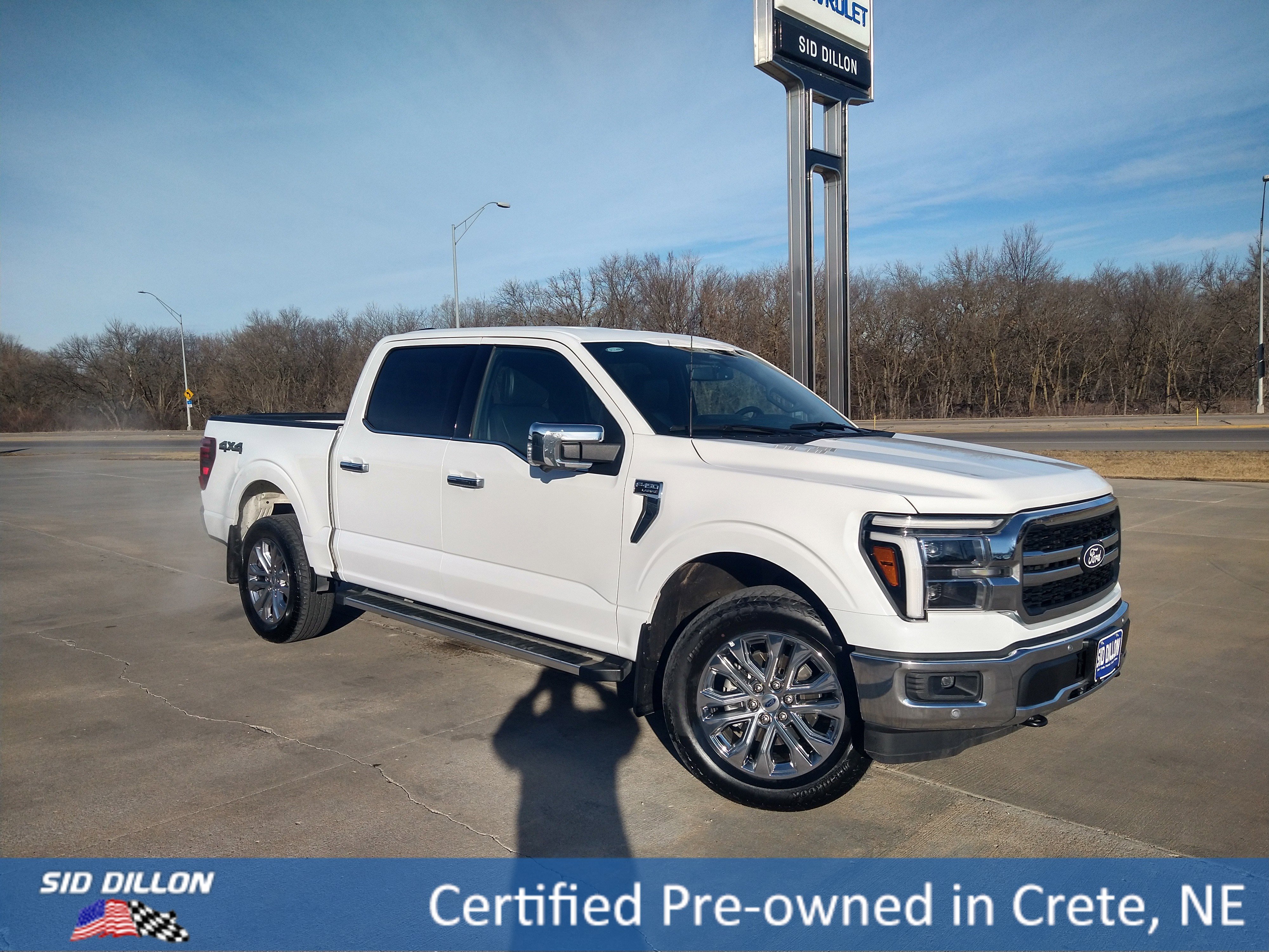 Used 2025 OXFORD WHITE Ford LARIAT image 15