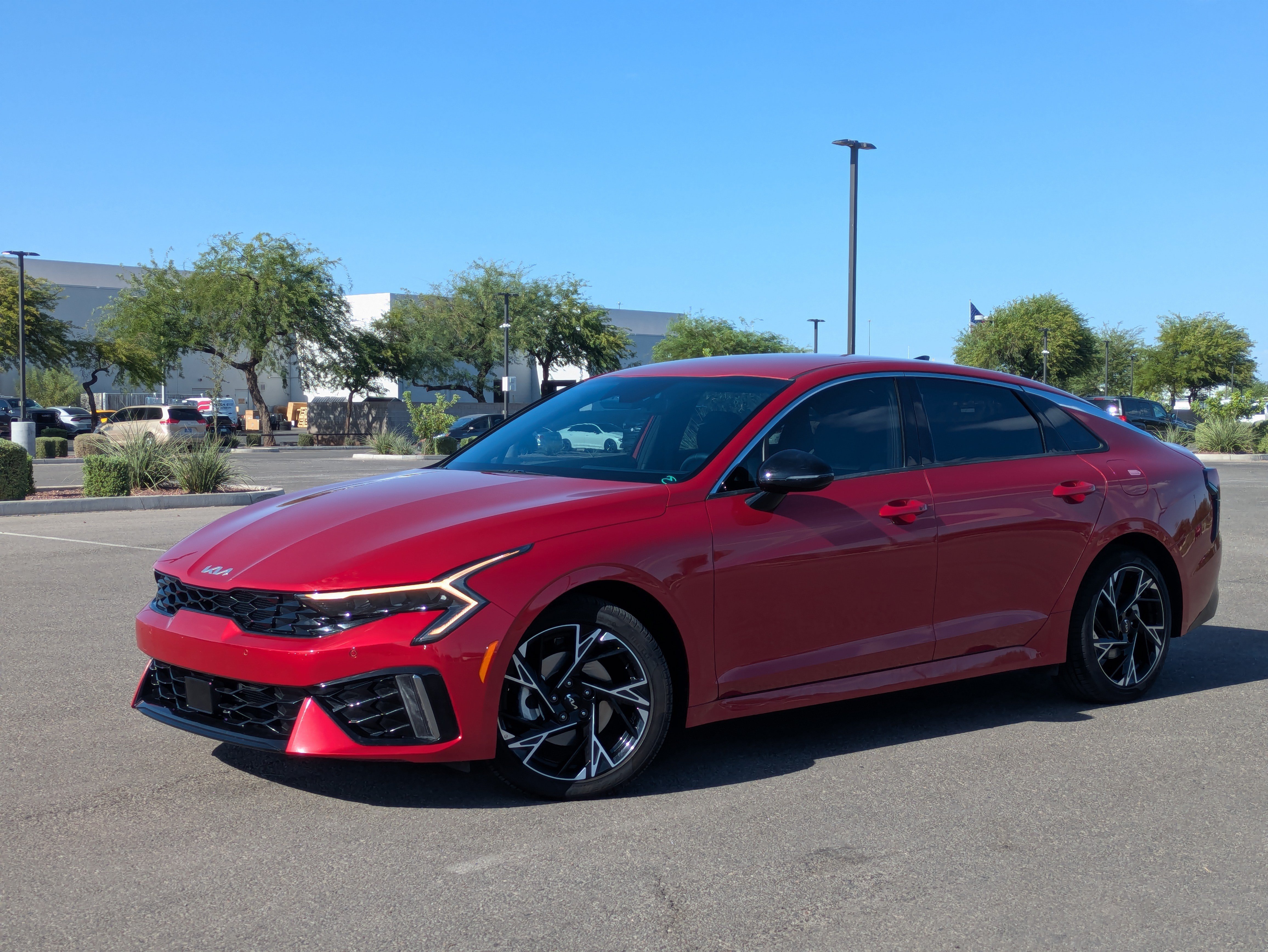 Used 2025 Runway Red Kia GT-Line image 31