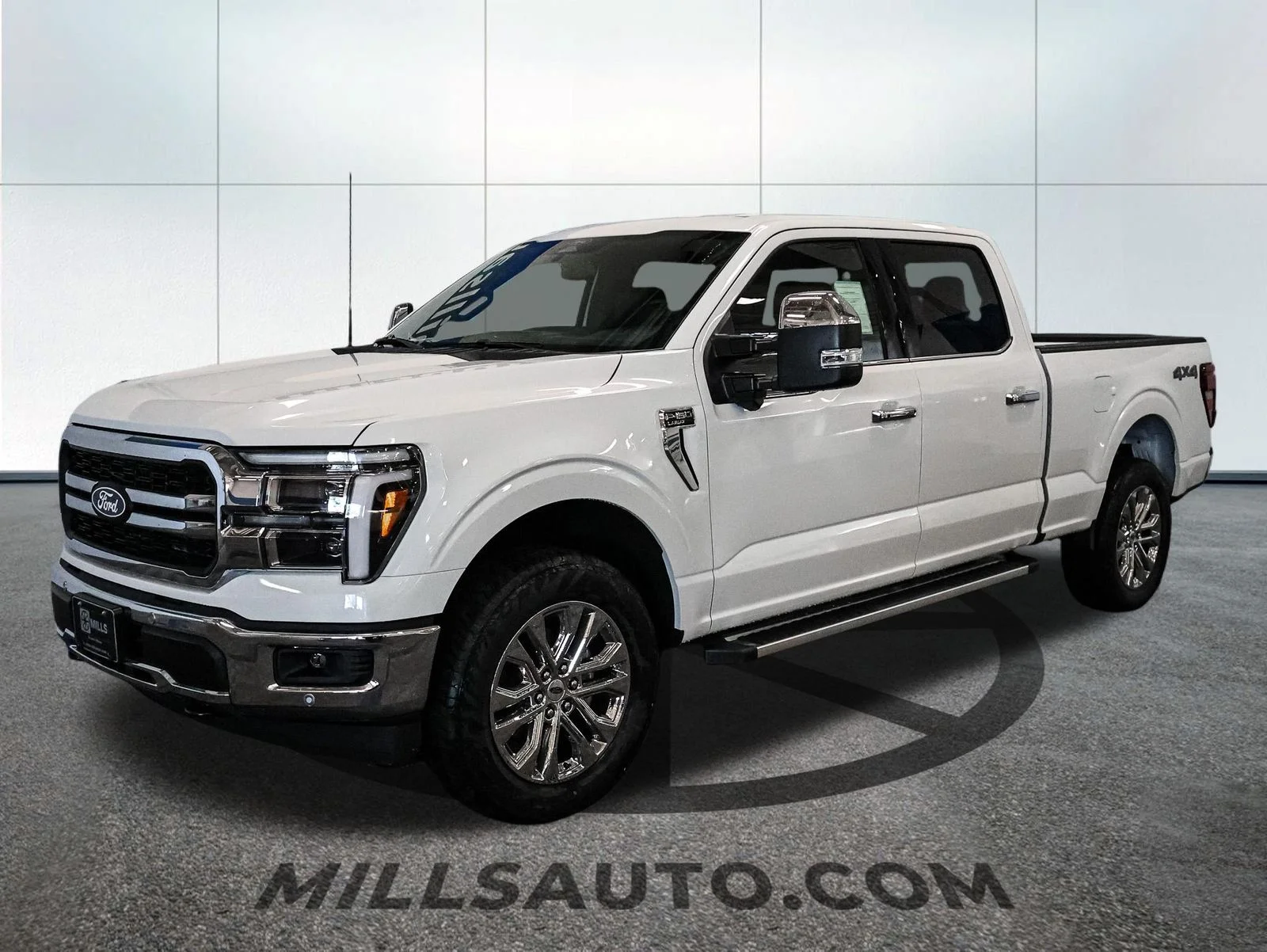 New 2026 Star White Metallic Tri-Coat Ford Lariat® image 2