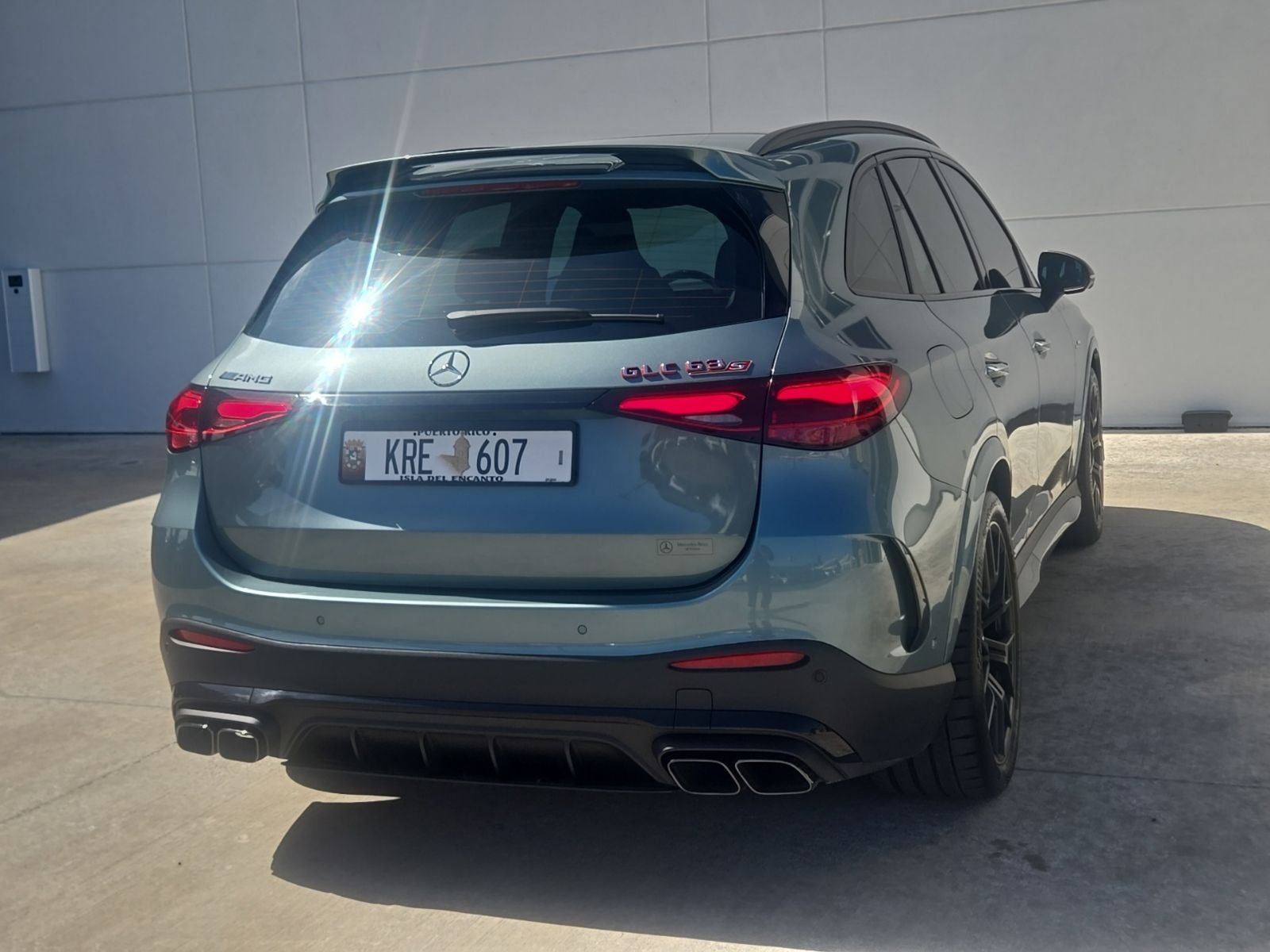 Certified Used 2025 Green Mercedes-Benz GLC 63 AMG® S E Performance image 2