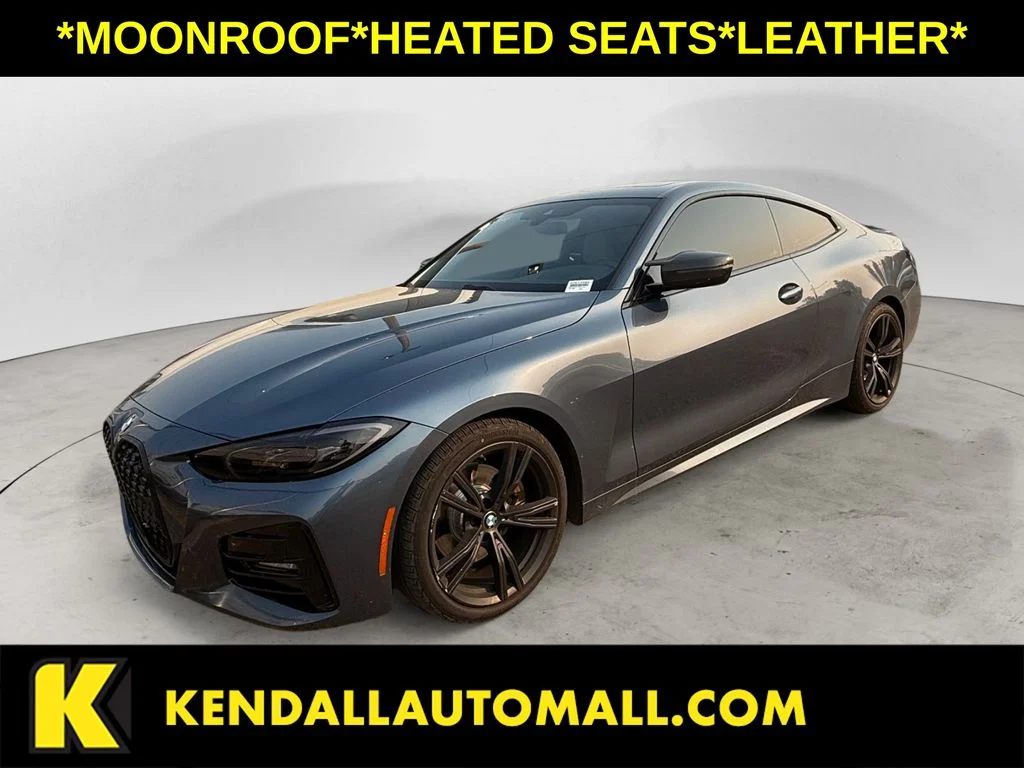 Used 2021 Blue BMW 430i image 1
