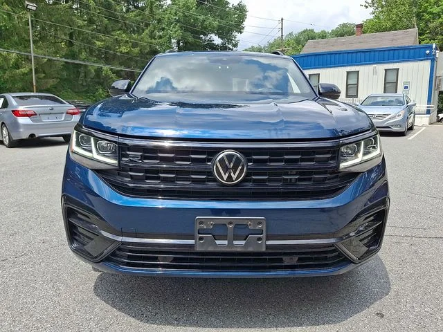 Used 2023 Blue Volkswagen 2.0T SEL R-Line image 3