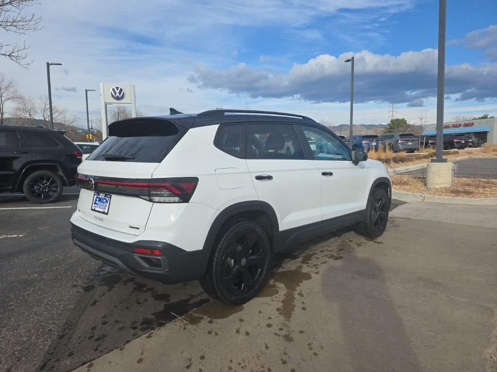 New 2026 Pure White w/Deep Blk Rf Volkswagen 1.5T SE Black image 5