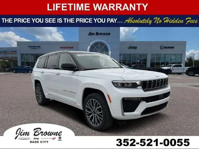 New 2027 Bright White Clear-Coat Paint Jeep Summit image 1