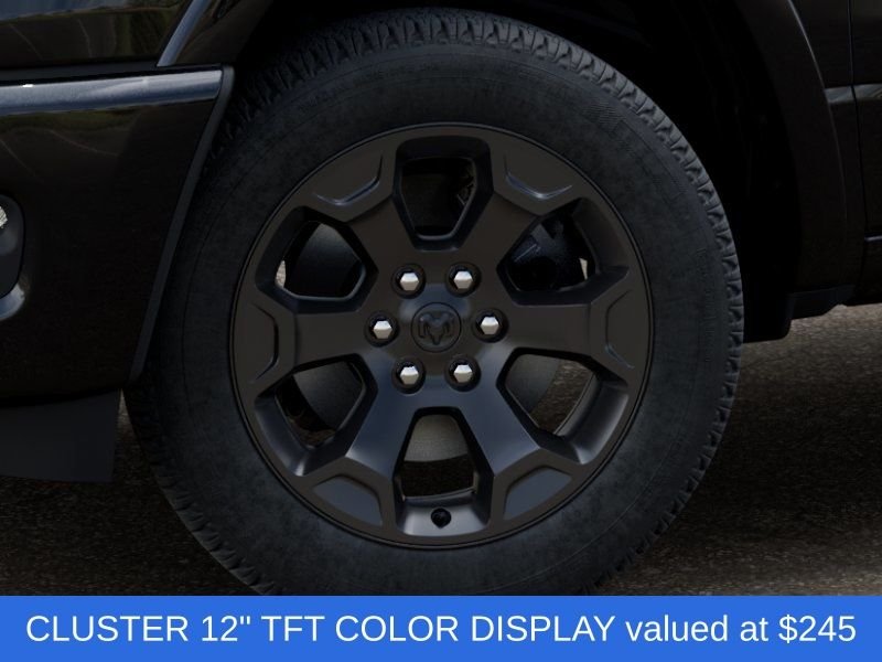 New 2026 Diamond Black Crystal Pearl-Coat Exterior Paint RAM Big Horn/Lone Star image 9