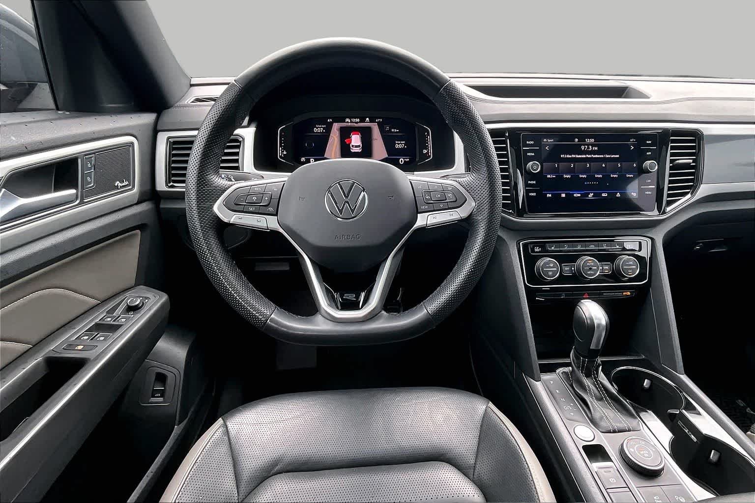 Used 2023 Pure Gray Volkswagen 3.6L V6 SEL Premium R-Line image 10