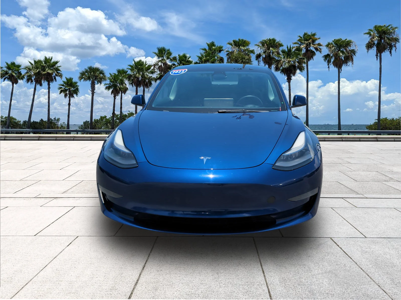 Used 2023 Tesla Model 3 Base with VIN 5YJ3E1EA6PF423389 for sale in Port Richey, FL