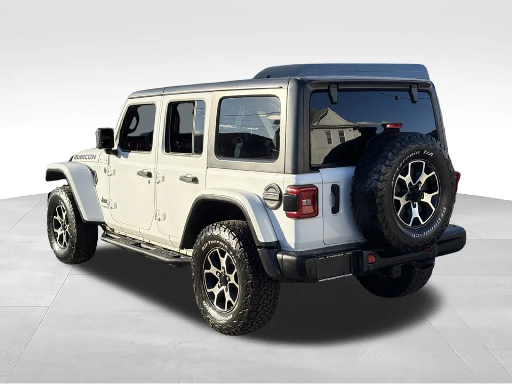 Used 2021 White Jeep Unlimited Rubicon image 8