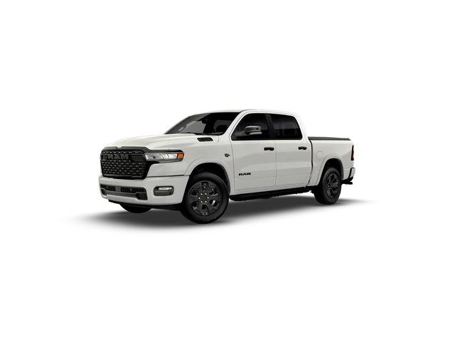 New 2026 Bright White Clear-Coat Exterior Paint RAM Big Horn/Lone Star image 2