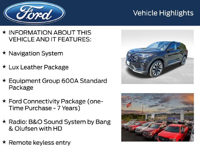 New 2027 Agate Black Metallic Ford Platinum image 4