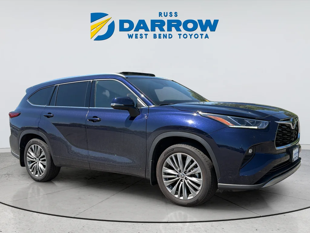 Used 2021 Blue Toyota Platinum image 6